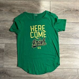 Under Armour Notre Dame women’s shirt - medium/small - I cut out tag